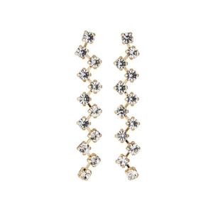 NWT  Natasha zig zag crystal earrings